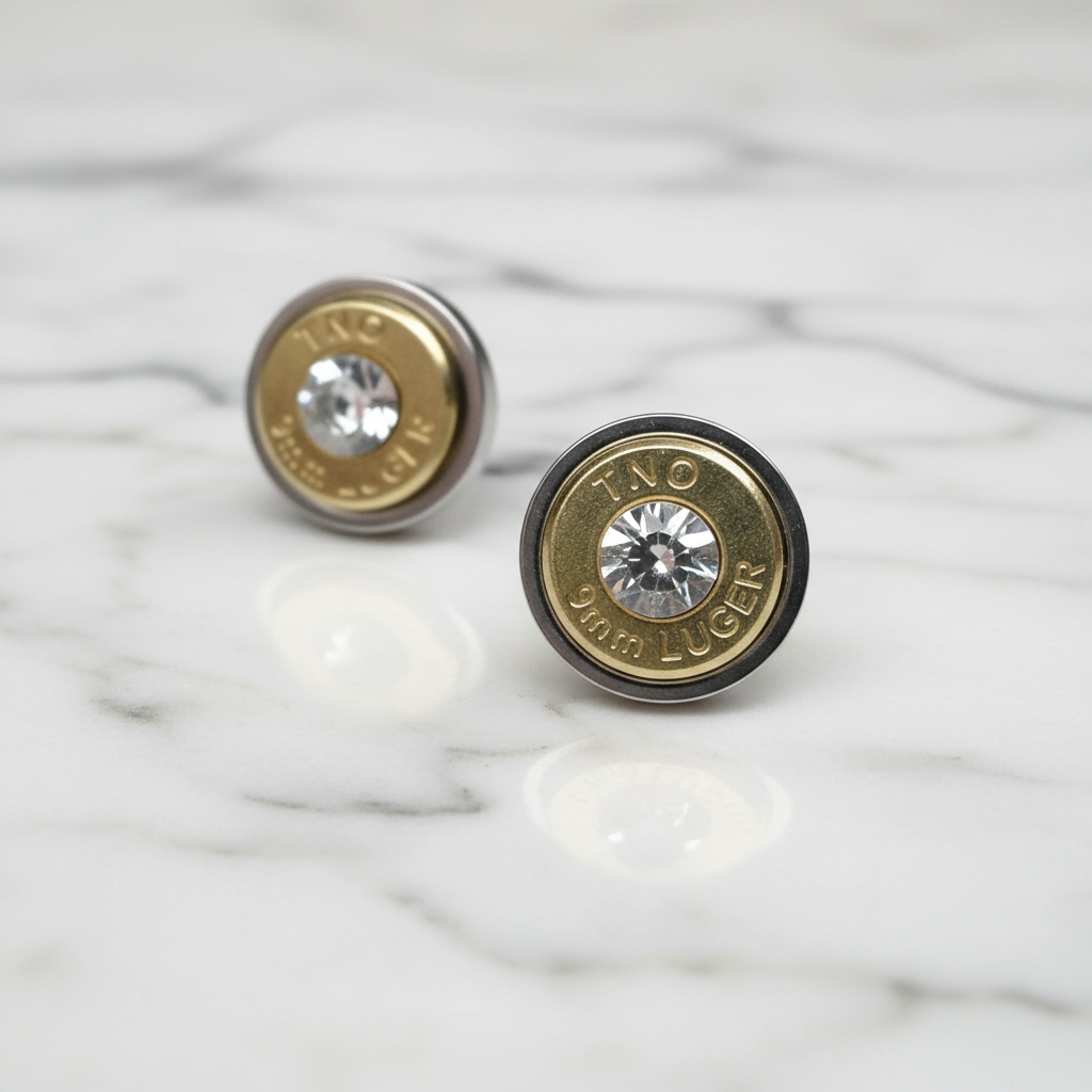 Badass Pistol Post Earrings