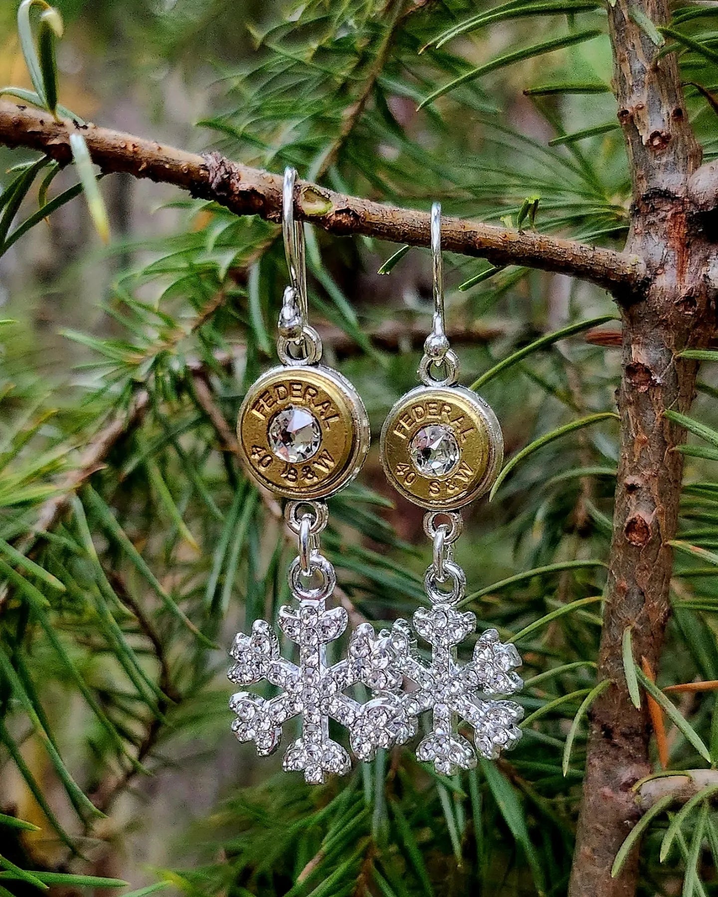 Badass Snowflake Earrings