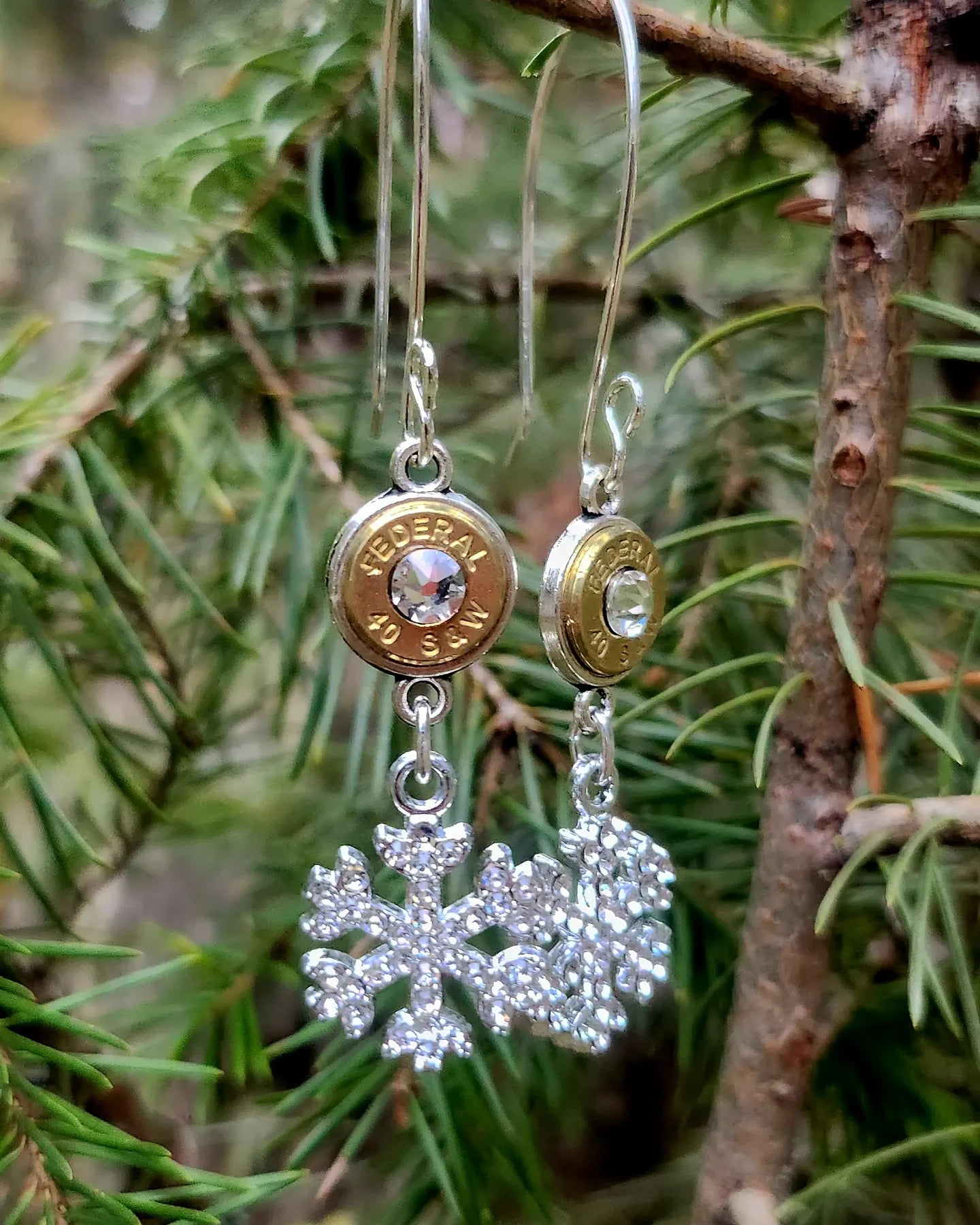 Badass Snowflake Earrings